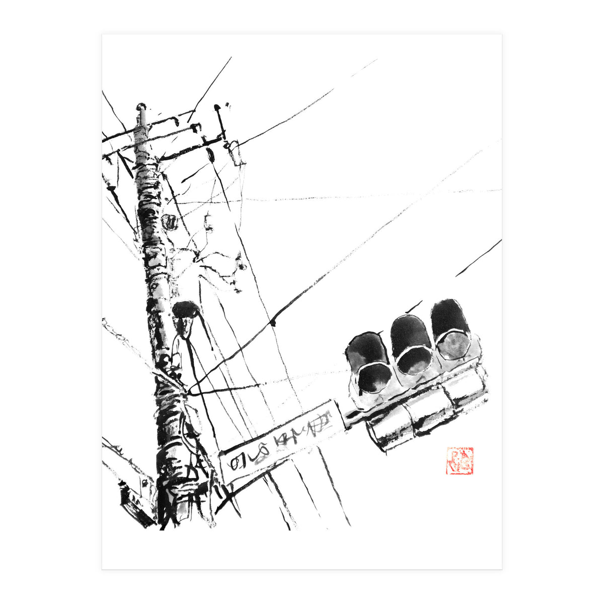 Tokyo Wires (Print Only)