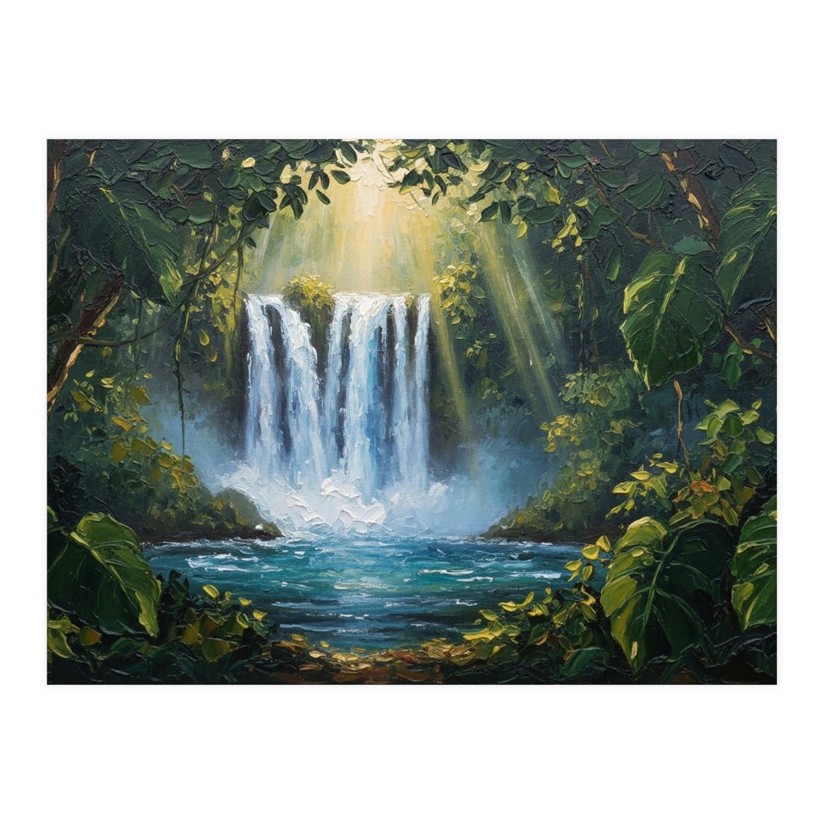 Hidden Jungle Sanctuary (Print Only)