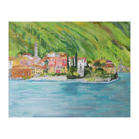 View Across The Lake To Varenna  (Print Only)