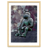 Sitting Sluggy (Lwuba 049 Meku Sitting Watercolor) thumbnail