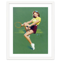 Pinup Tennis Player