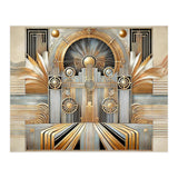 Art Deco Gold Architecture (Print Only) thumbnail