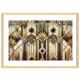 Art Deco Gold Geometric Pattern thumbnail