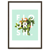 Flourish #society6 #buyart #typography #artprint thumbnail