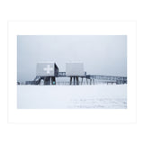 First aid house in the winter seascape (Print Only) thumbnail