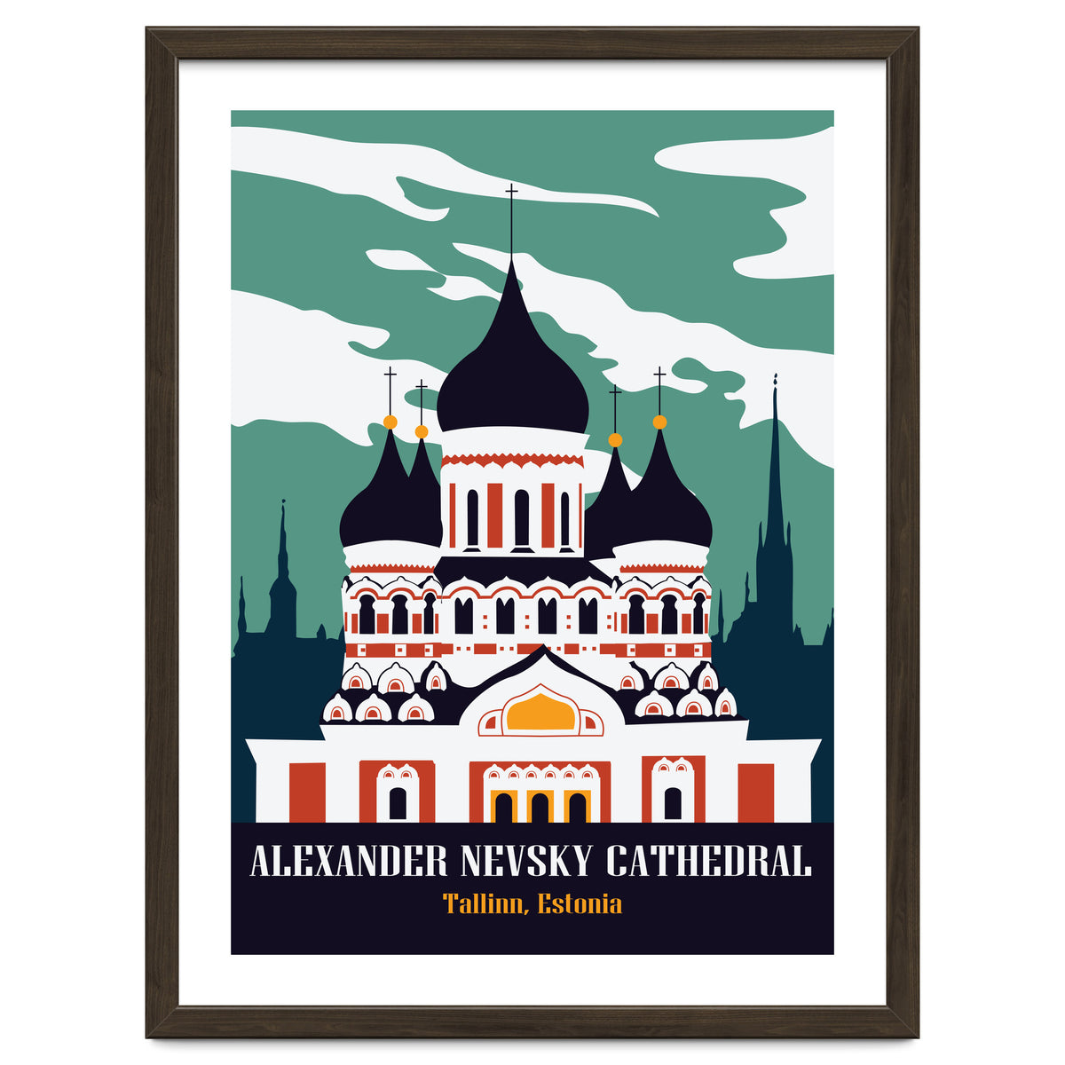 Alexander Nevsky Cathedral, Talinn, Estonia