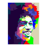 Jimi Hendrix Rock And Blues Music Pop Art (Print Only) thumbnail