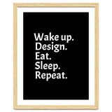 Wake Up Design Eat Sleep Repeat thumbnail