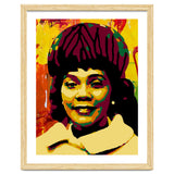 Coretta Scott King Colorful Abstract Art thumbnail