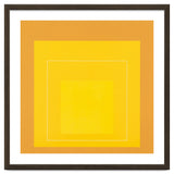 JOSEF ALBERS - HOMAGE TO THE SQUARE ORANGE YELLOW thumbnail