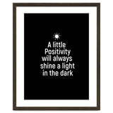 A little positivity will always shine a light in the dark thumbnail