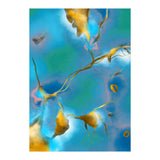 In My Veins, Abstract Marble Gold Texture, Eclectic Painting Resin Bohemian, Contemporary Luxe Chic Luxury (Print Only) thumbnail