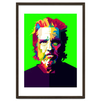 Jeff Bridges Hollywood Actor Pop Art WPAP