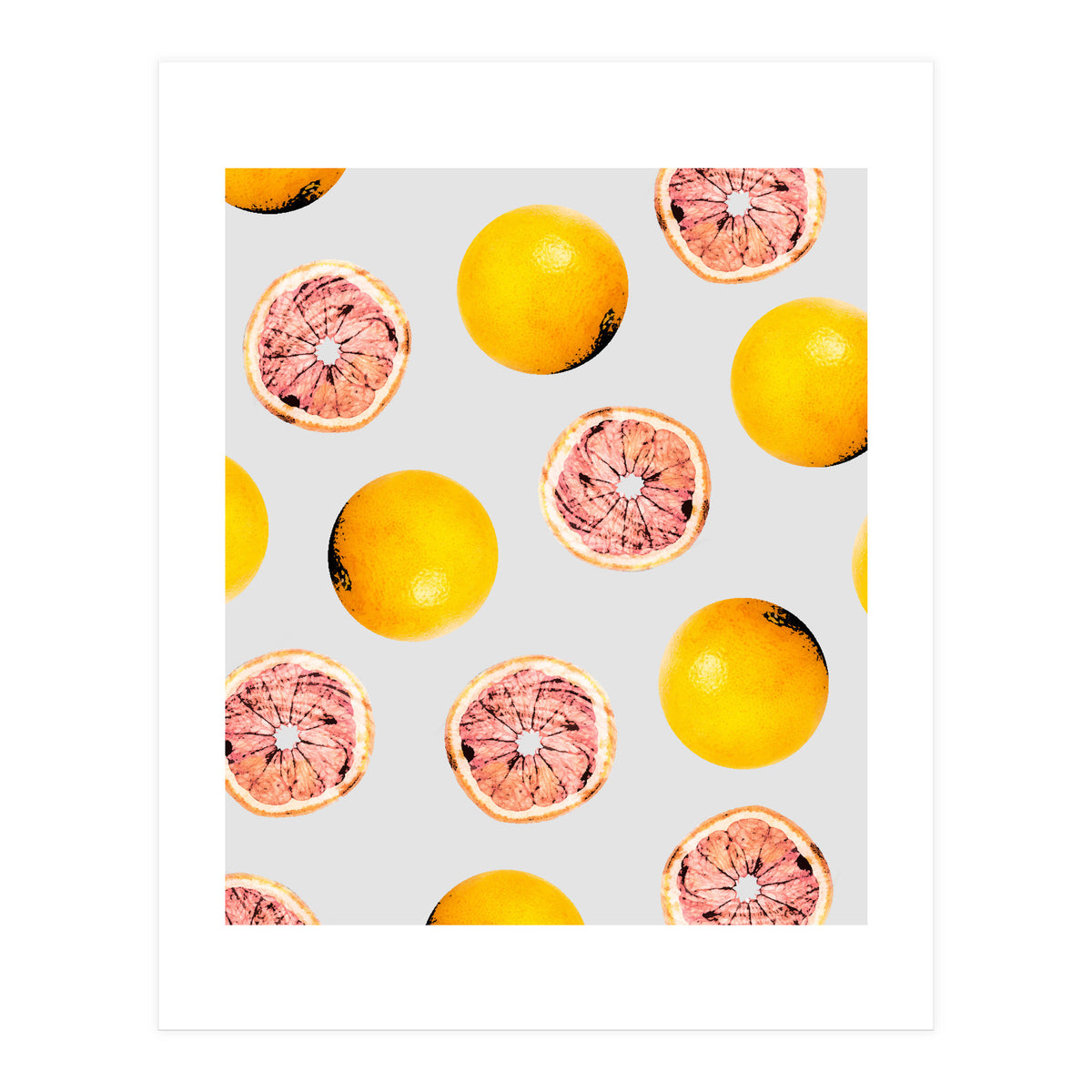 Grapefruit Pattern (Print Only)