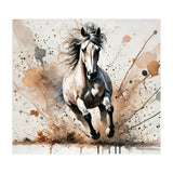 Galloping Horse Front View (Print Only) thumbnail