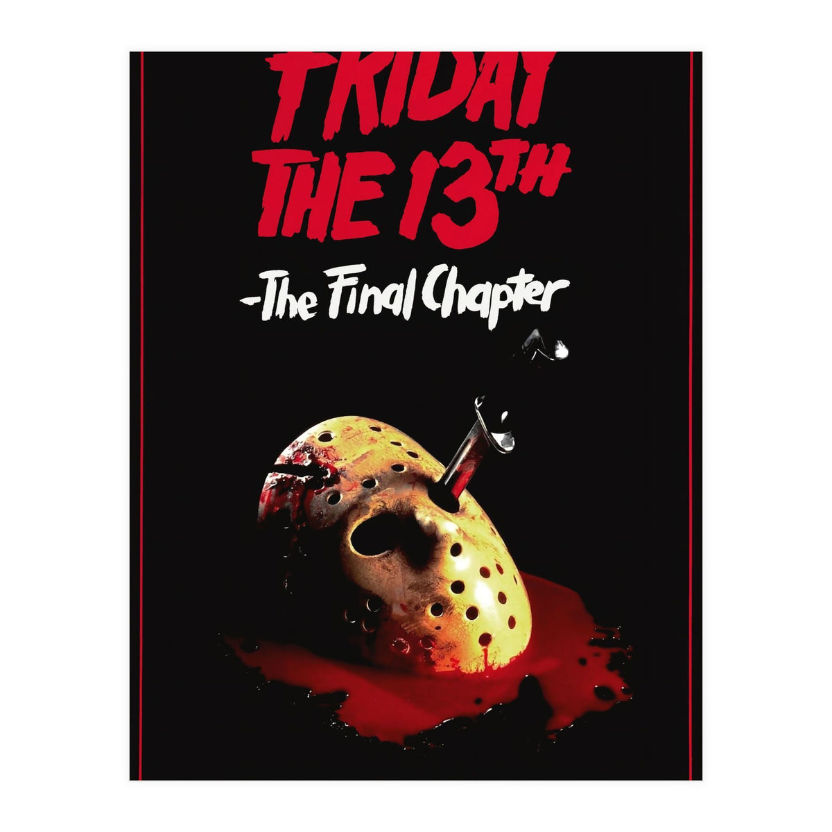 FRIDAY THE 13TH. THE FINAL CHAPTER (1984). (Print Only)
