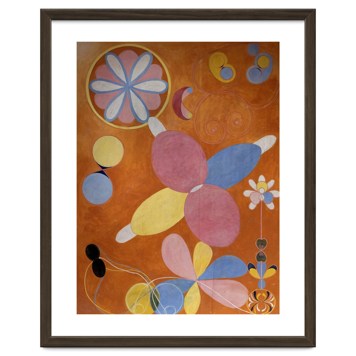 Hilma af Klint - The Ten Largest No 4 Youth Abstract Spiritual Art