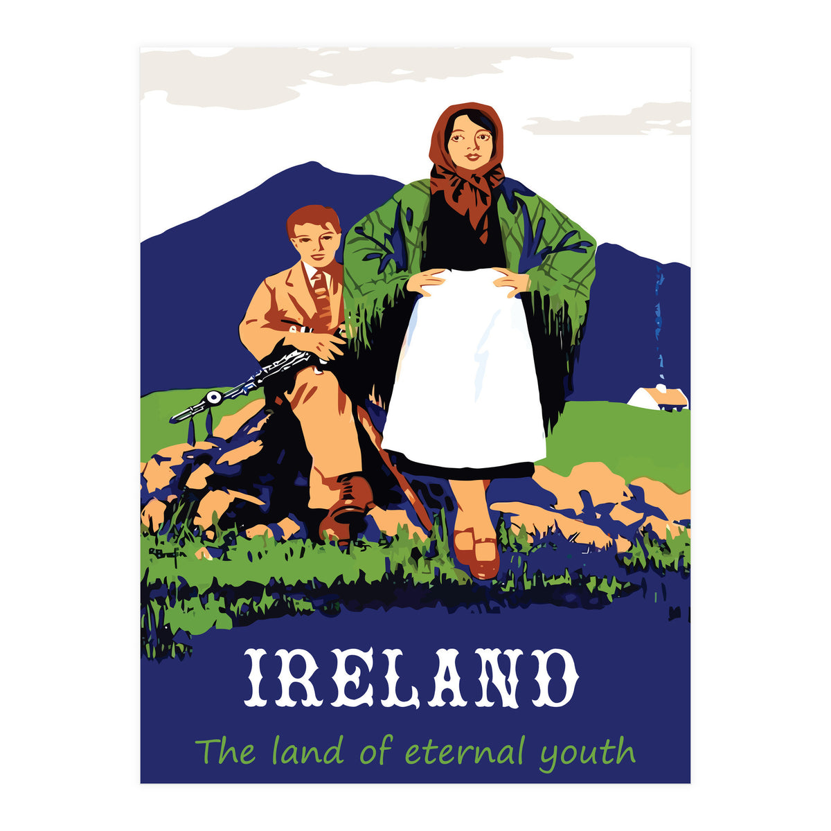 Ireland, the Land of Eternal Youth (Print Only)