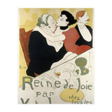 Henri de Toulouse-Lautrec: Poster for the novel Reine de joie, moeurs du demi-monde by Victor Joze. (Print Only) thumbnail