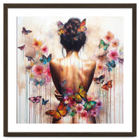 Butterfly Garden Back Portrait