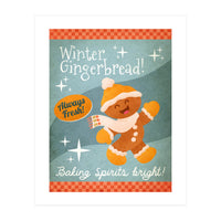 Winter Gingerbread (Print Only)