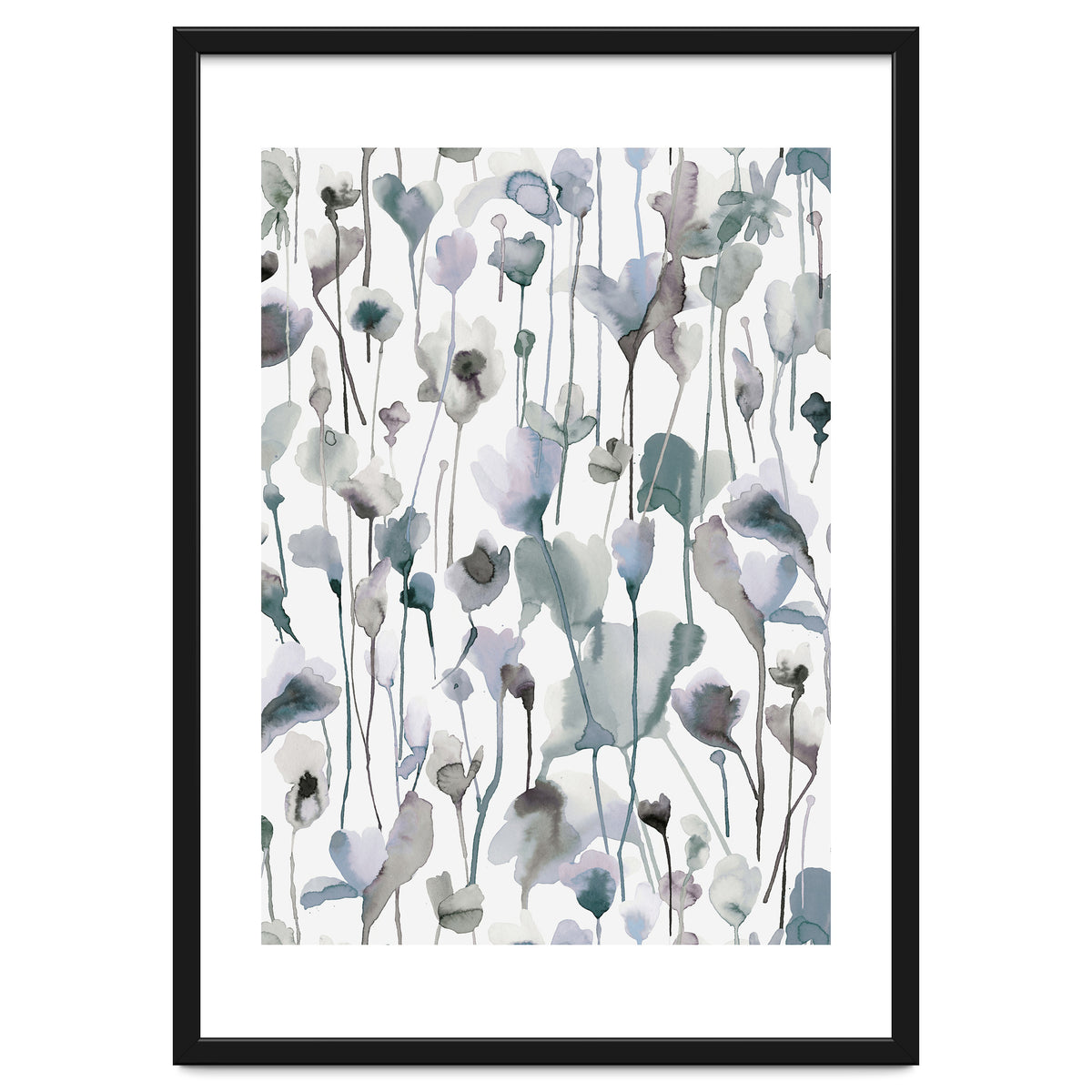 Watercolour Cozy Wild Flowers