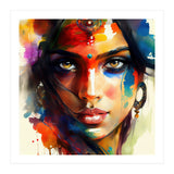 Radiant Bindi Hindu Portrait (Print Only) thumbnail