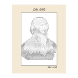 John Adams – John Trumbull (ascii Art) (Print Only) thumbnail