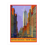 Fifth Avenye, New York (Print Only) thumbnail