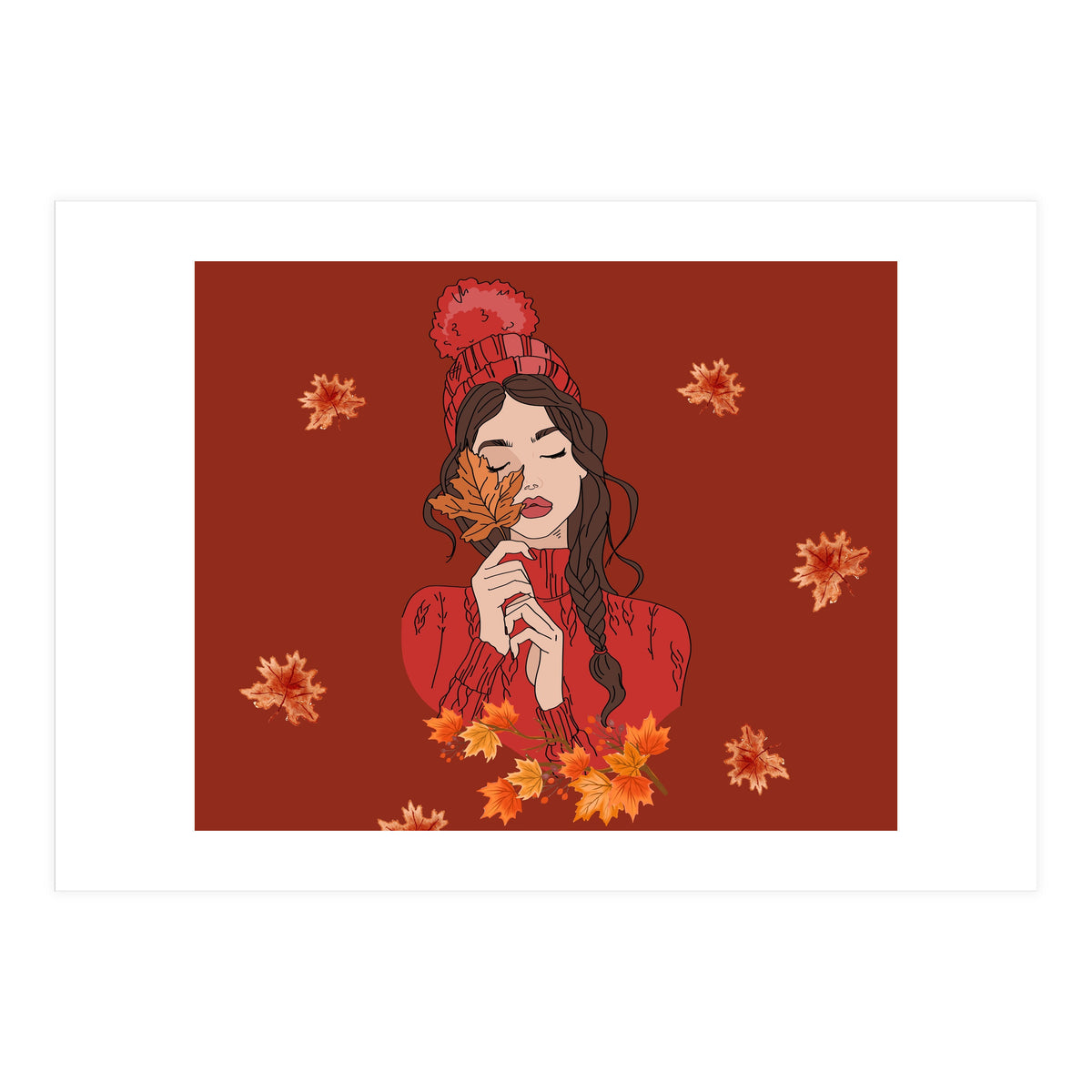 Autumn teaches us the beauty of letting go 🍂 (Print Only)