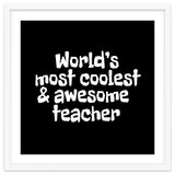 World's most coolest and awesome teacher thumbnail
