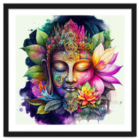 Floral Awakening Buddha