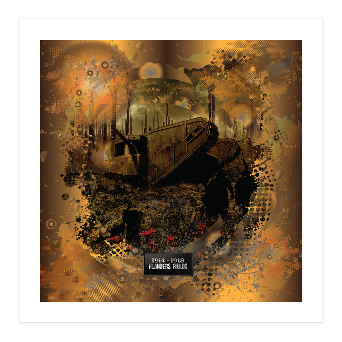 In Flanders Field WW1 (Print Only)