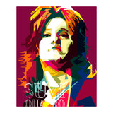 Suzi Quatro Blues Singer Pop Art WPAP (Print Only) thumbnail