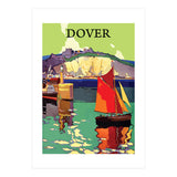 Dover, Sailing boat Near the Coast (Print Only) thumbnail
