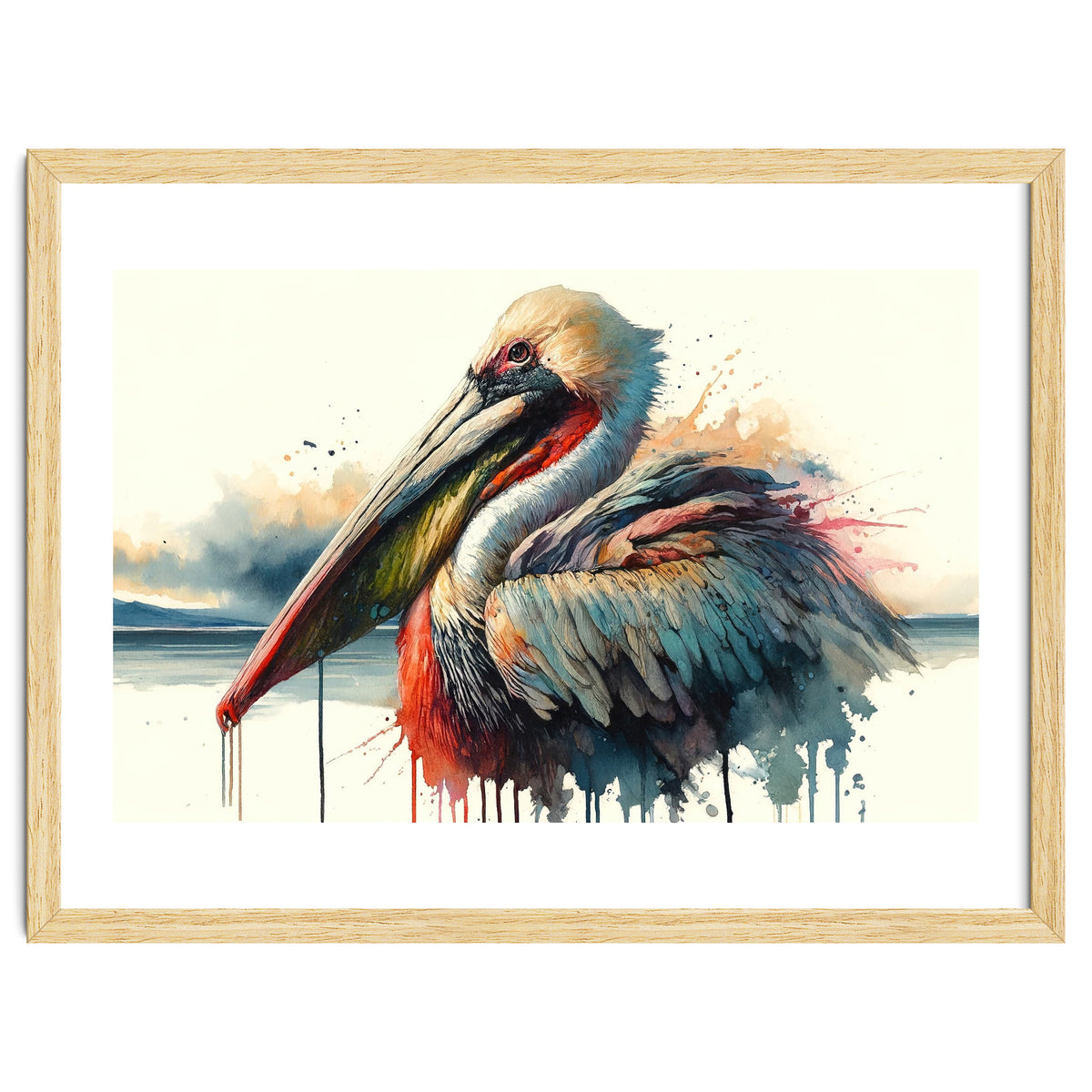 Coastal Pelican Portrait
