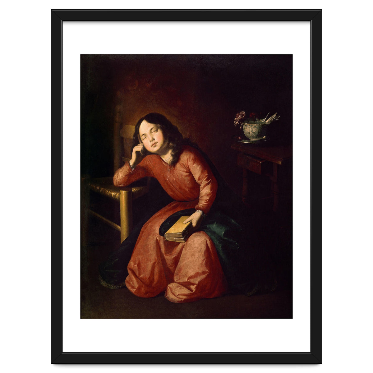 Child Madonna Asleep. La Virgen niña dormida. 1664. Jerez de la Frontera collegiate church.