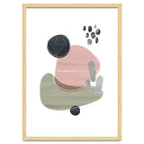 Bold Organic Shapes Pink thumbnail