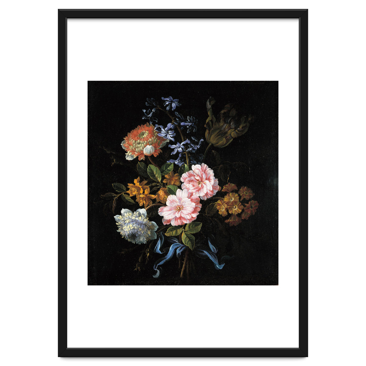 Jean-Baptiste Monnoyer (Lille, 1636-Londres, 1699). A Bouquet of Poppy Anemones, York-and-Lancast...