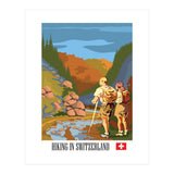 Hiking In Switzerland (Print Only) thumbnail