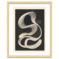Monochrome Flow Abstract Line Movement