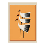 Striped Bird Trio II (Print Only) thumbnail