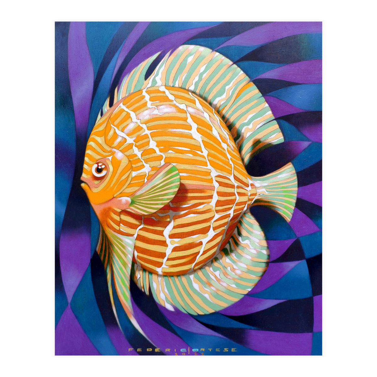Yellow fish (Print Only)