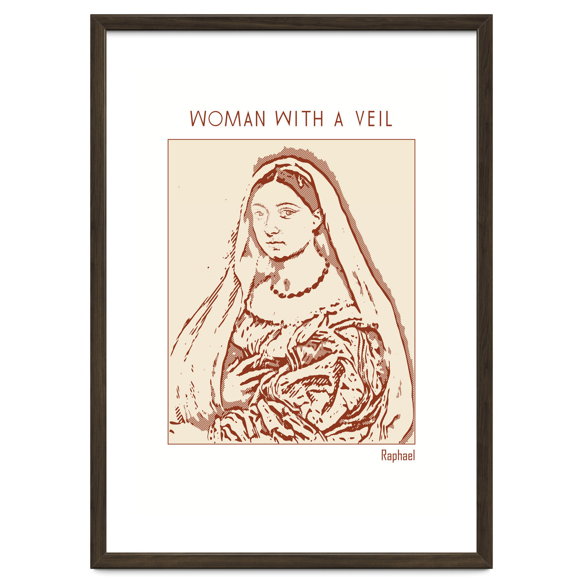 Woman With A Veil – Raphael