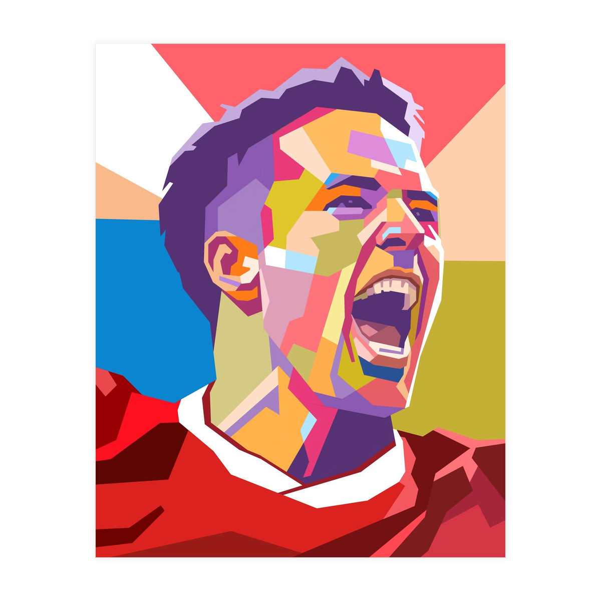 Michael Owen art (Print Only)