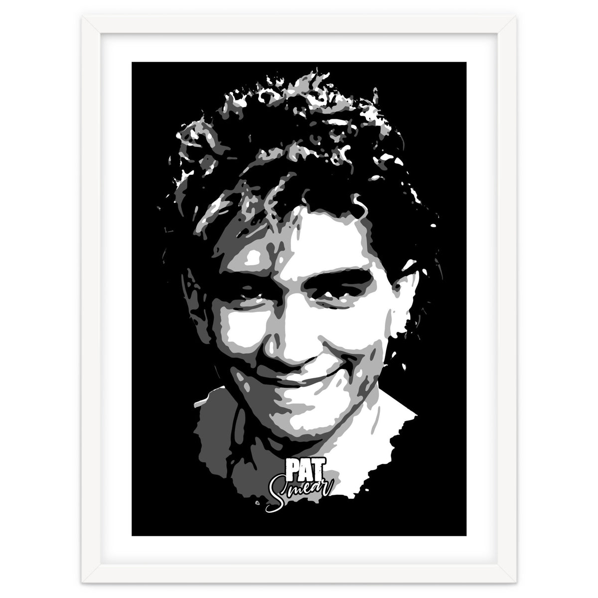 Pat Smear American Musician Legend in Grayscale