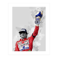 Ayrton Senna (Print Only)