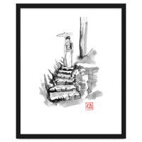 woman Descending Stairs