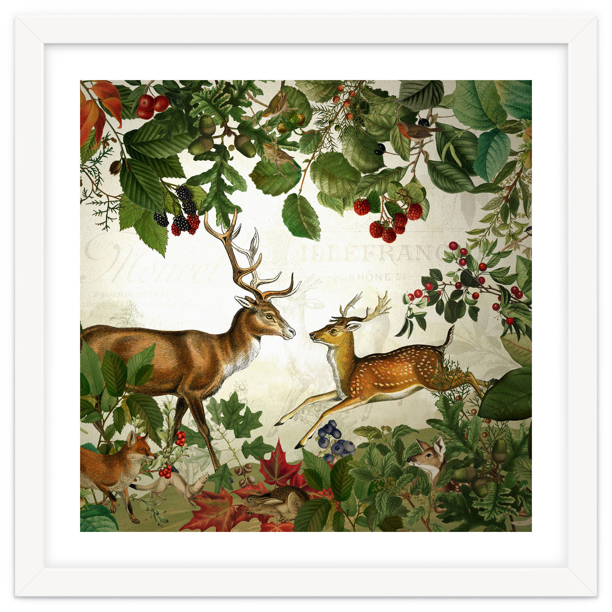 Nostalgic Autumn guardians of the forest 2