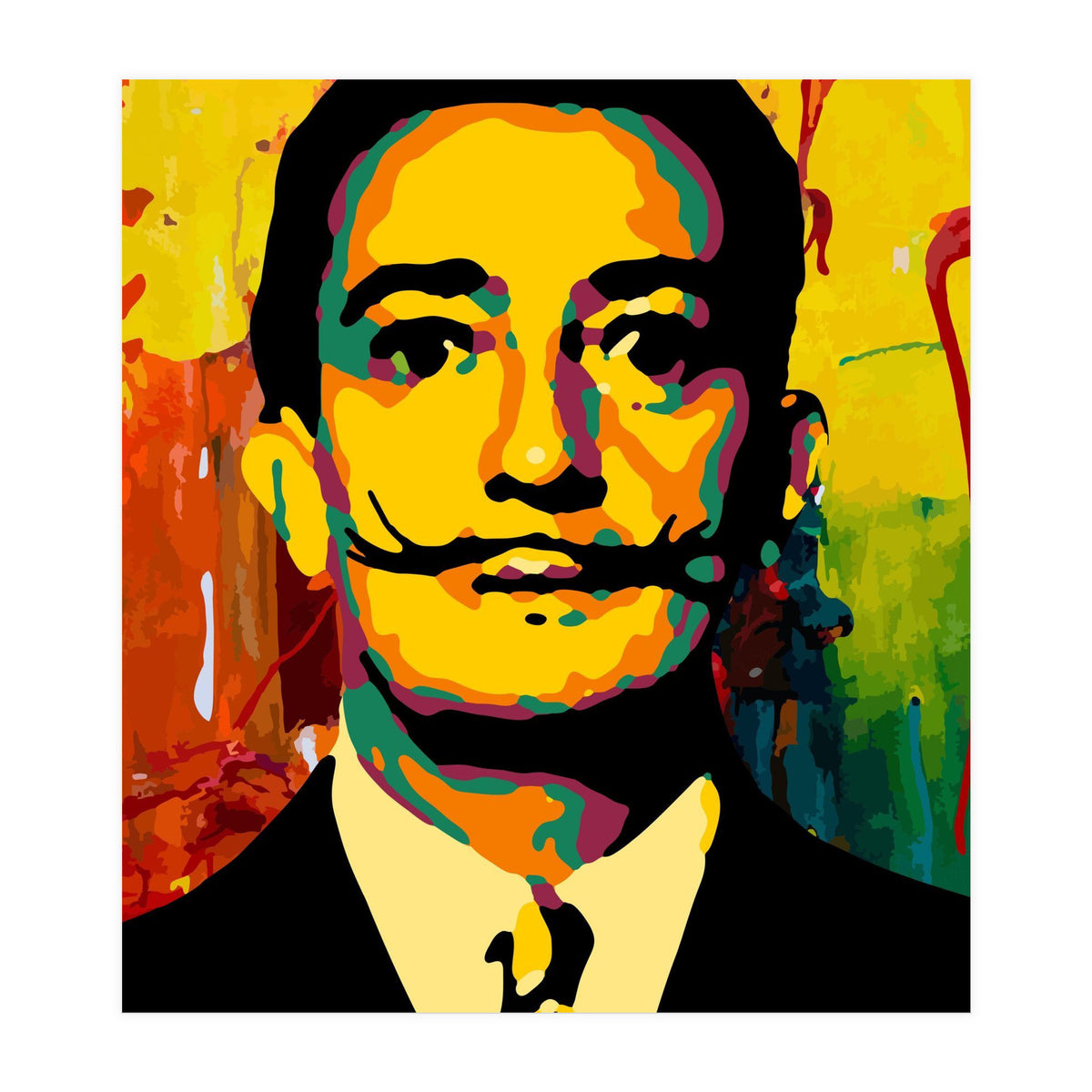 Salvador Dali Abstract (Print Only)